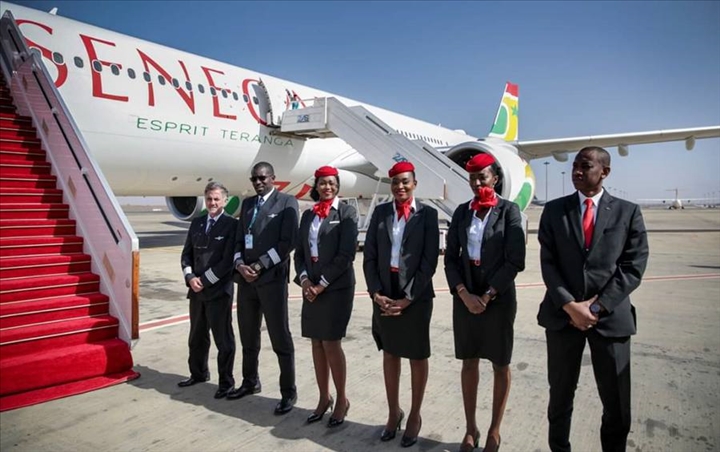 Air Sénégal lleva pasajeros a Dakar desde tres continentes