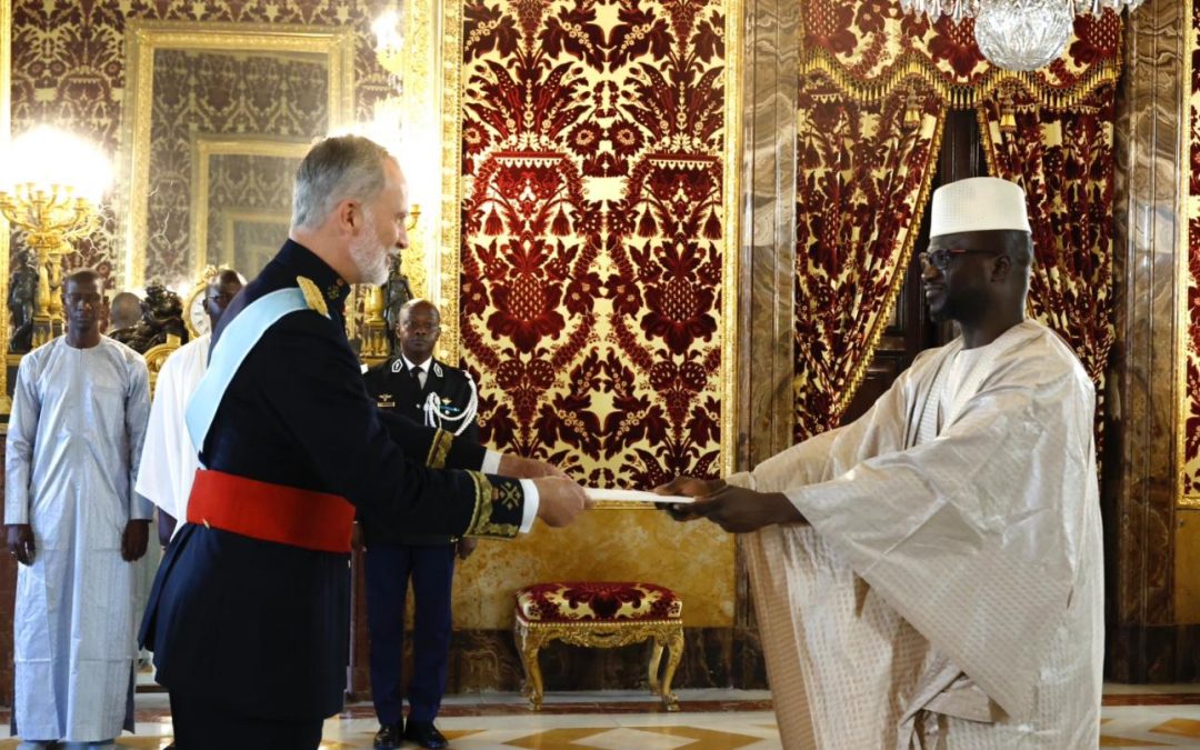 S.E.M l’Ambassadeur Ibrahim Al Khalil SECK remet ses lettres de créance à S.A.R Felipe VI